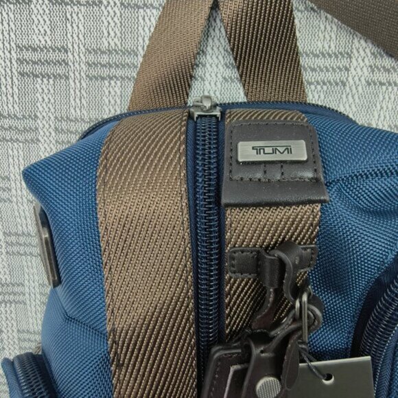 NWT Tumi Alpha Bravo Monterey Blue Anti-Theft Sling | Tactical Crossbody Bag - Picture 6 of 10